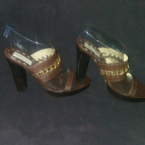 Michael Kors Chain Memories! Chocolate Chic Mules! - Picture 4 of 8